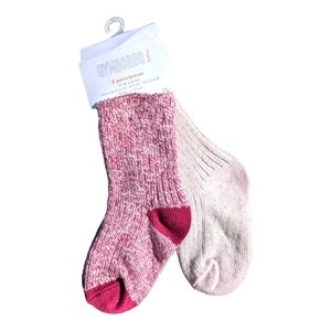 Gymboree Girls 12-24m Shoe size 5-6 Thick Red/Natural w/ Grips